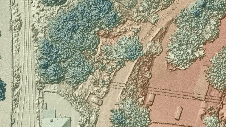 Lidar Digital Surface Model
