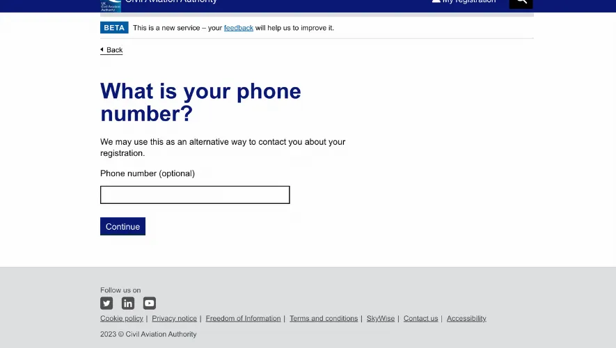 Provide Your Phone Number