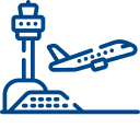 Airport radius icon