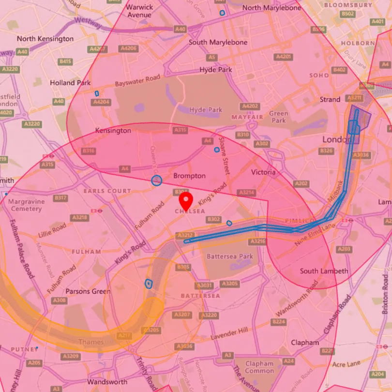 chelsea drone rules london