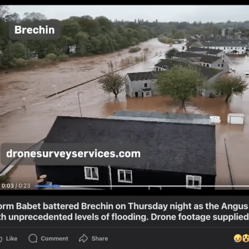 our windy drone footage on new 1