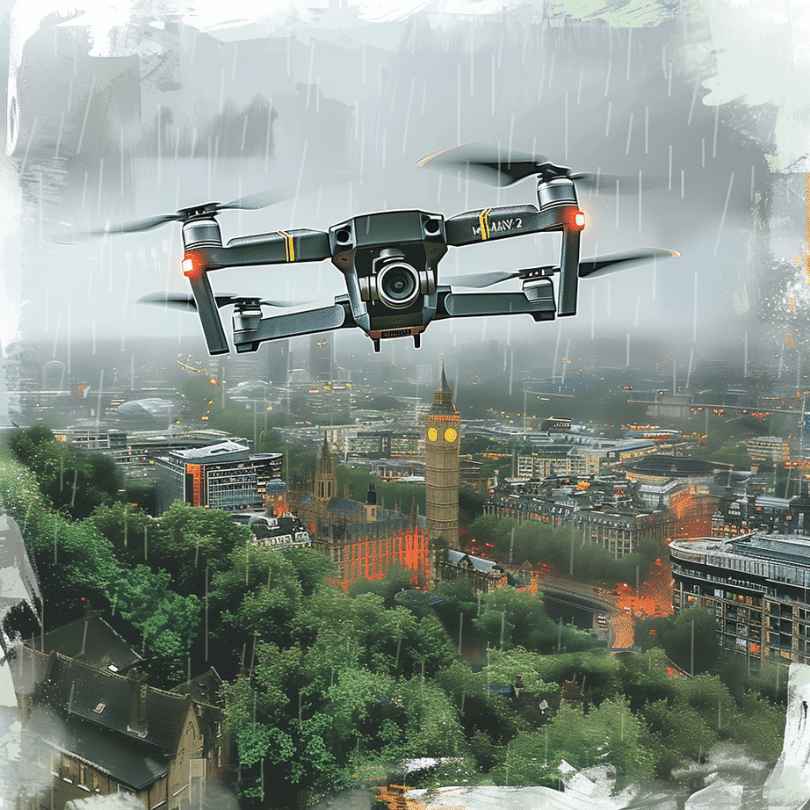 dji mavic 2 in rain 11zon