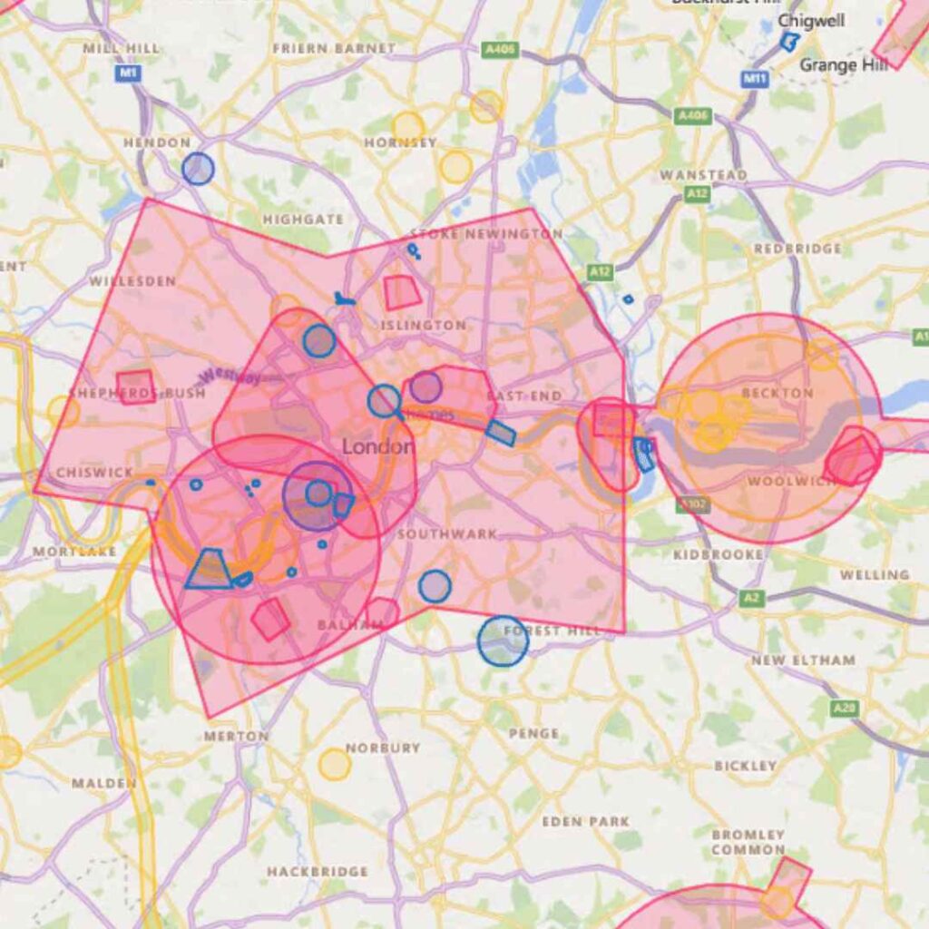 london drone map 11zon