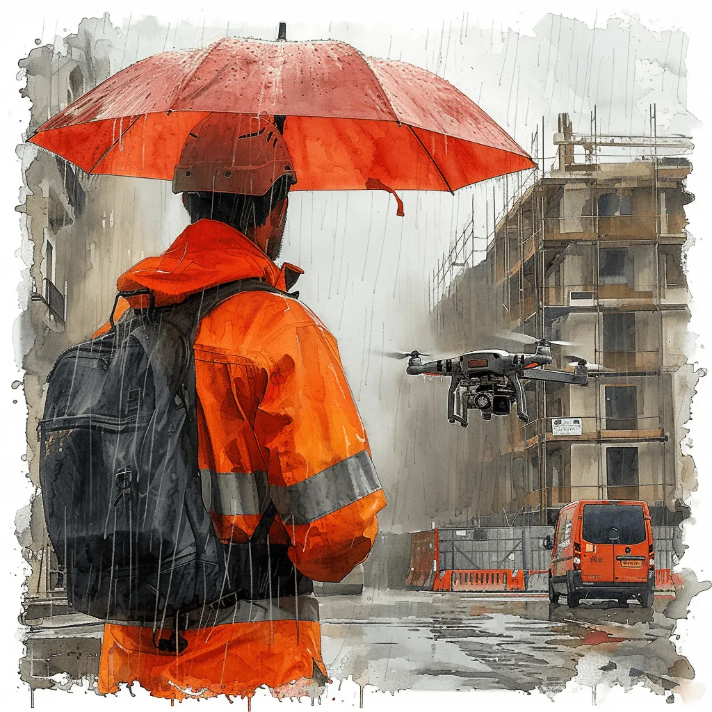 drone pilot in rain min