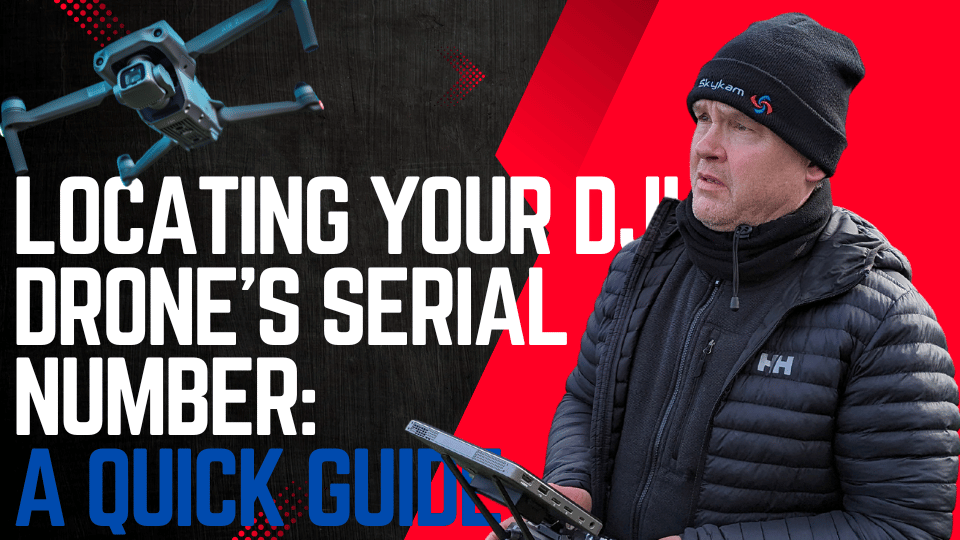 Locating Your DJI Drones Serial Number