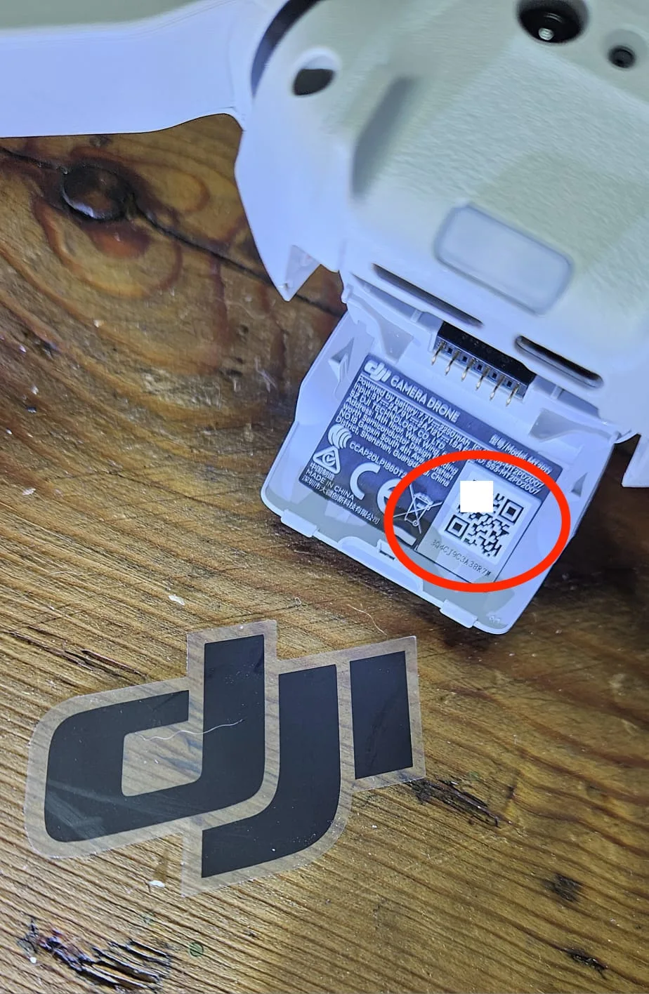 dji serial number 8