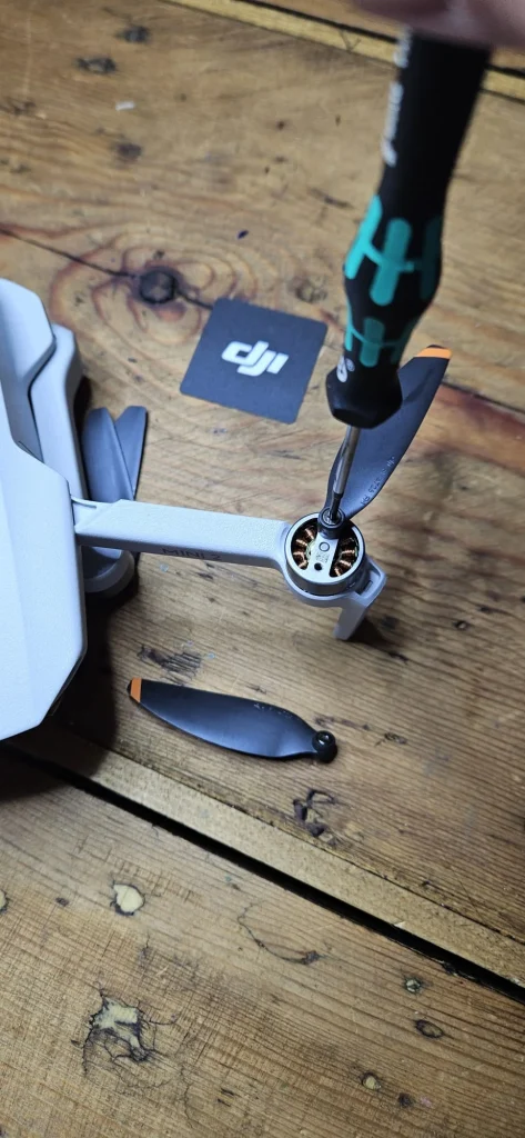 drone propeller change 8