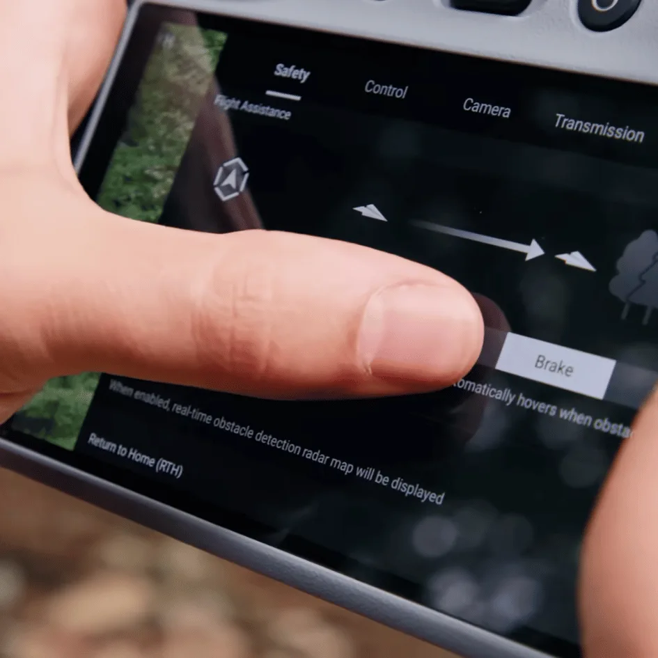 dji mini 4 pro controller obstacle avoidance settings