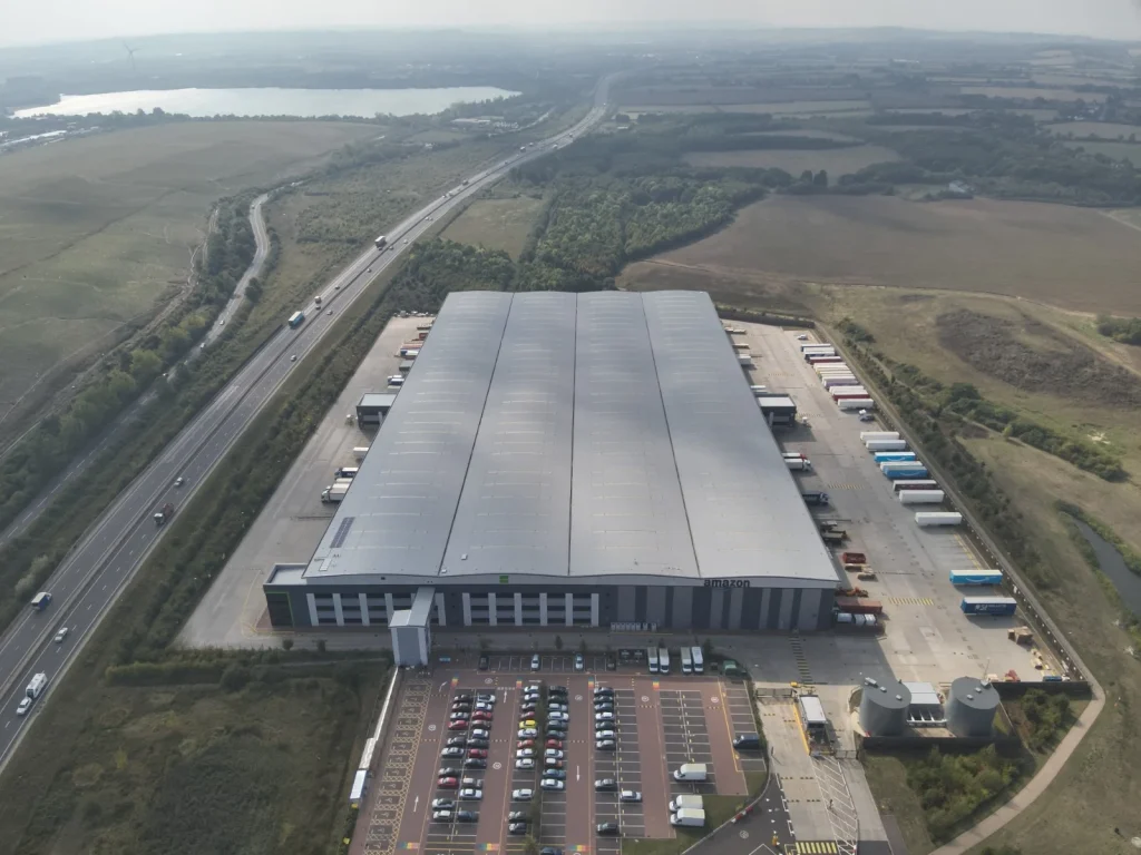 commercial drone roof inspection 1