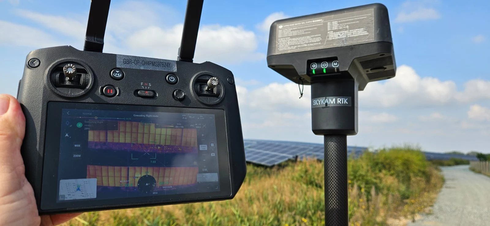 drone solar panel inspection service 1